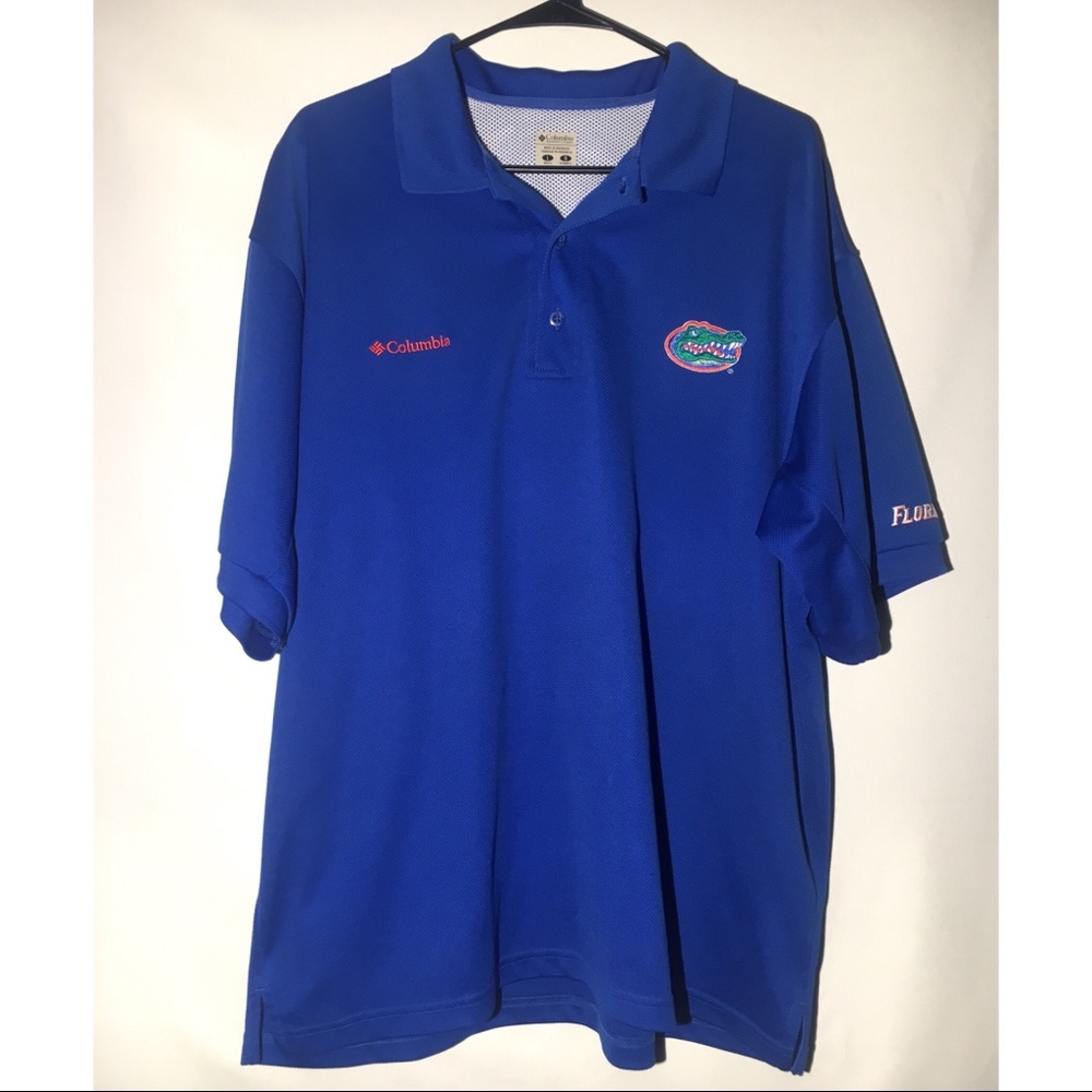 Columbia PFG Florida Gators Polo Shirt Size: Large